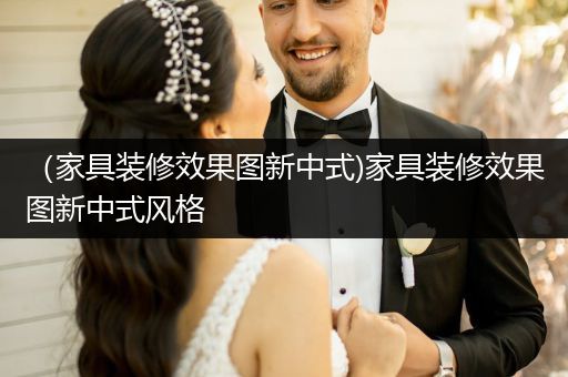 （家具装修效果图新中式)家具装修效果图新中式风格