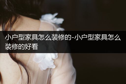 小户型家具怎么装修的-小户型家具怎么装修的好看