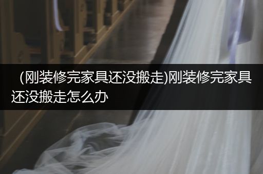 （刚装修完家具还没搬走)刚装修完家具还没搬走怎么办