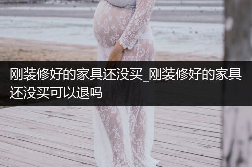 刚装修好的家具还没买_刚装修好的家具还没买可以退吗